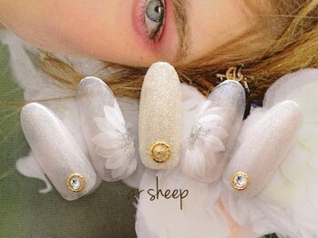 ar sheep『ウェディングネイル』